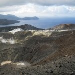 Vista mare da Vulcano Isole Eolie